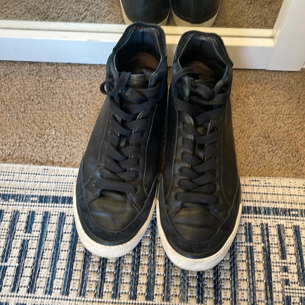 Rag & Bone leather high top sneakers